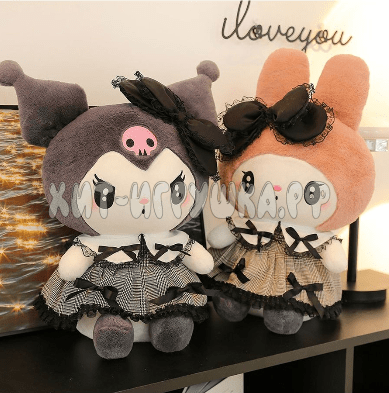 Мягкая игрушка аниме Куроми Kuromi Melody Черная 25 см kur25 купить пооптовой цене